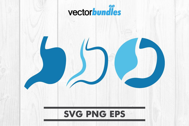 Stomach clip art svg SVG vectorbundles 