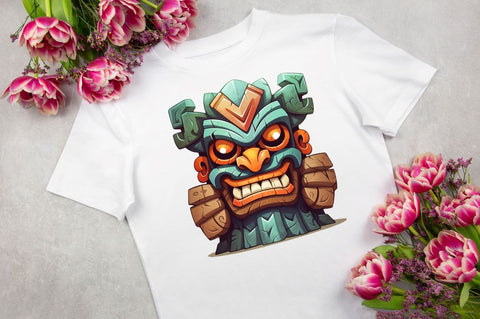 Stone Tiki God Sublimation Clipart Sublimation Regulrcrative 