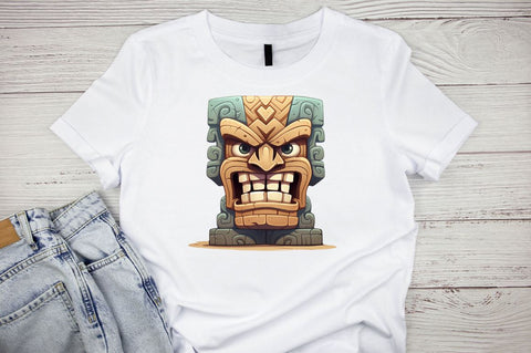 Stone Tiki God Sublimation Clipart Sublimation Regulrcrative 