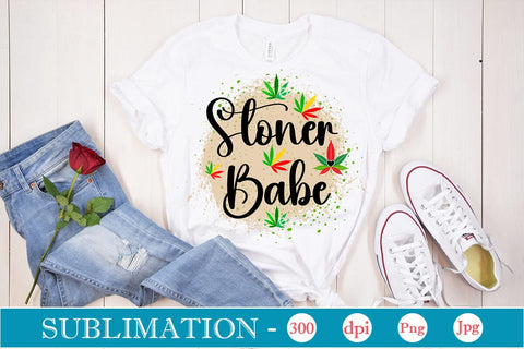 Stoner Babe Sublimation SVGs,Quotes and Sayings,Food & Drink,On Sale, Print & Cut Sublimation DesignPlante 503 