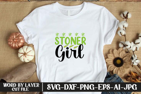 Stoner Girl SVG CUT FILE SVG MStudio 
