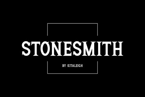 Stonesmith Font Kitaleigh 
