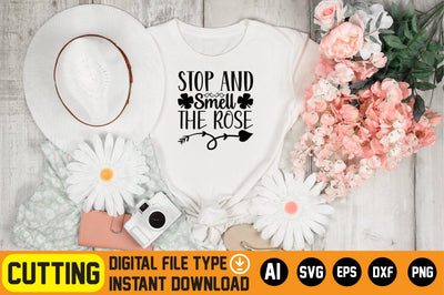 Stop And Smell The Rose SVG CraftlabSvg29 