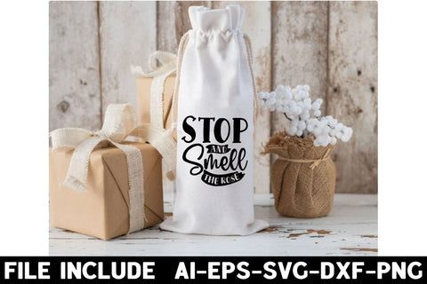 Stop and smell the rose SVG Rupkotha 