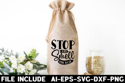 Stop and smell the rose SVG Rupkotha 