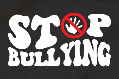 Stop bullying SVG, Teacher svg, stop svg, svg files for silhouette, cricut, svg files, svg, silhouette svg SVG Fauz 