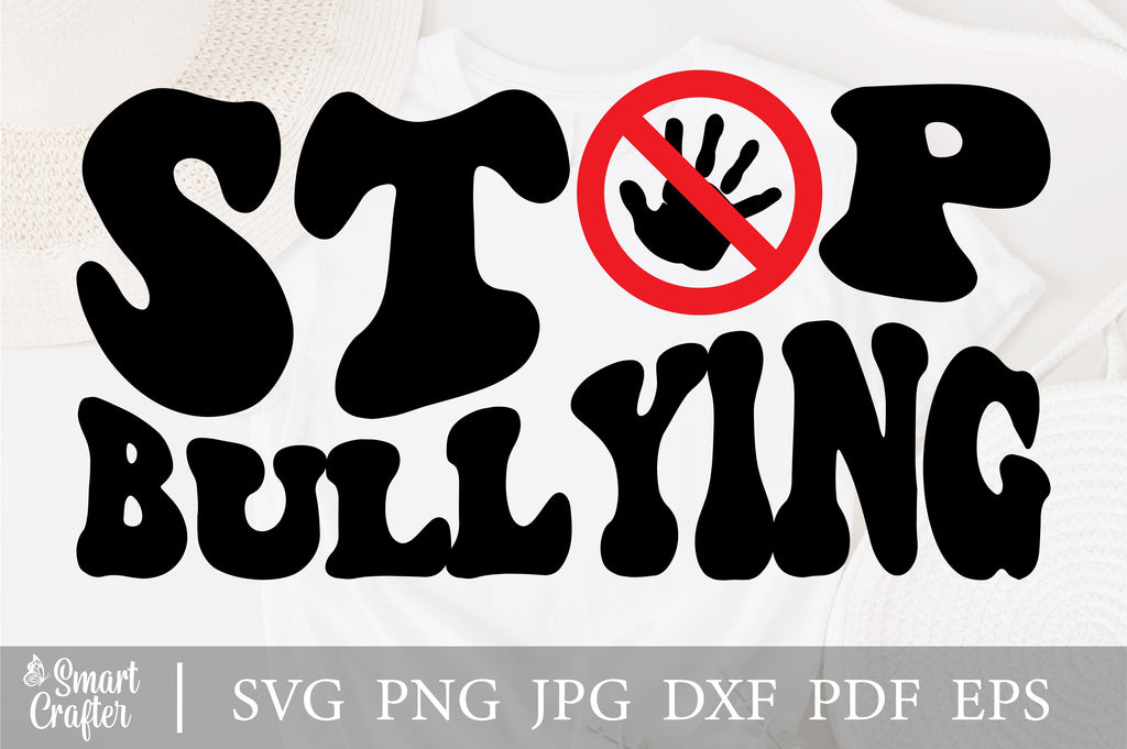 Stop bullying SVG, Teacher svg, stop svg, svg files for silhouette ...