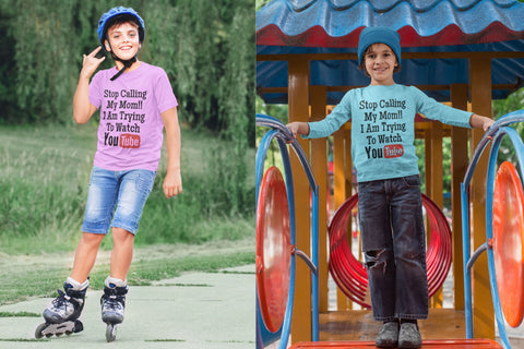 Stop Calling My Mom Iam Trying to watch YouTube SVG NextArtWorks 