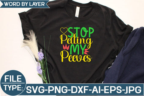 Stop Petting My Peeves SVG Cut File SVG Studio Innate 
