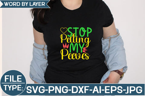 Stop Petting My Peeves SVG Cut File SVG Studio Innate 