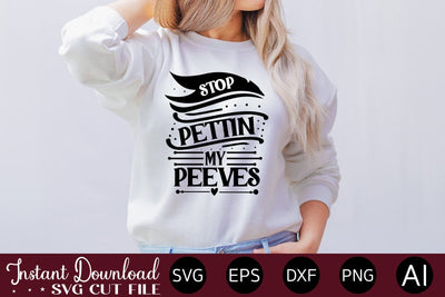 Stop Petting My Peeves svg SVG designmaster24 