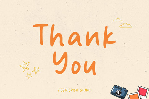 Stories Font Aestherica Studio 