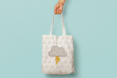 Storm Cloud Applique Embroidery Embroidery/Applique Designed by Geeks 