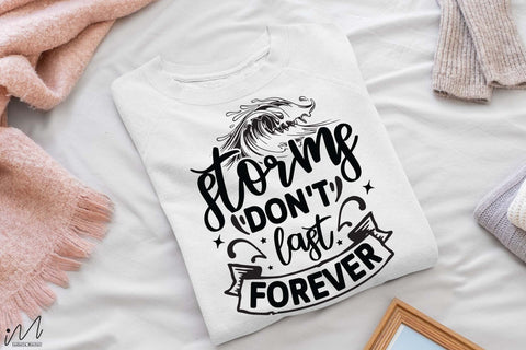 Storms don't last forever svg, Jesus svg, Faith svg, Storm svg, God svg, Faith svg, Storm t shirt svg, Christian svg SVG Isabella Machell 