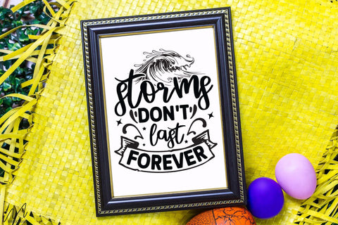 Storms don't last forever svg, Jesus svg, Faith svg, Storm svg, God svg, Faith svg, Storm t shirt svg, Christian svg SVG Isabella Machell 