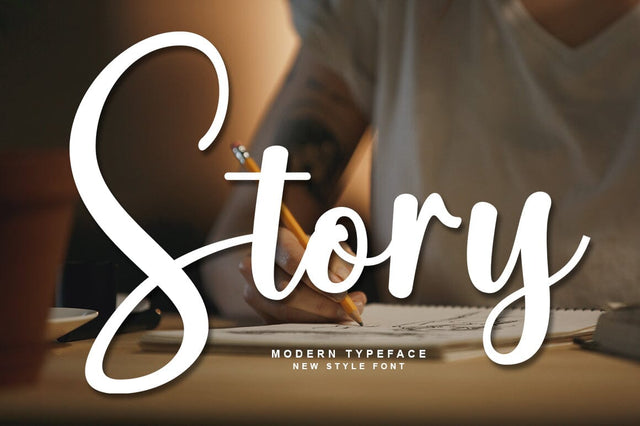 Story Font Rotterlab studio 