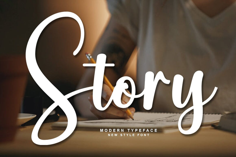 Story Font Rotterlab studio 