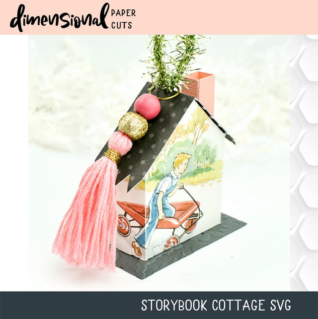 Storybook Cottage 3D Paper Dimensional Paper Cuts LLC 