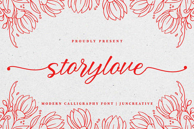 Storylove Font Jun Creative 