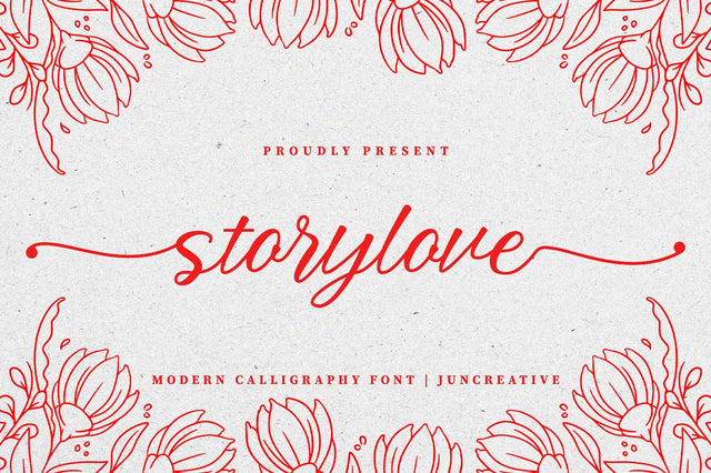 Storylove Font Jun Creative 