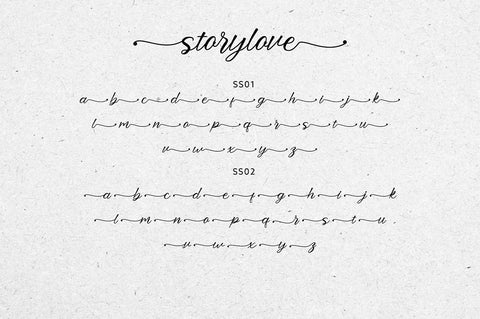 Storylove Font Jun Creative 