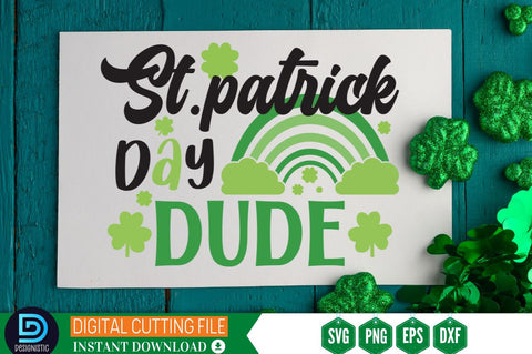 St.patrick day dude SVG SVG DESIGNISTIC 