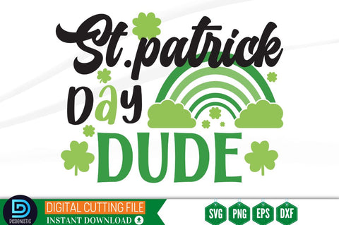 St.patrick day dude SVG SVG DESIGNISTIC 
