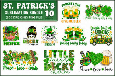 St.Patrick's Day Sublimation Bundle SVG Shetara Begum 