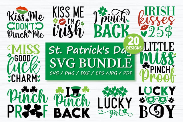 St.Patrick's day SVG Bundle SVG etcify 