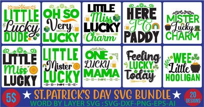 St.Patrick’s Day svg Bundle SVG Newmockups 