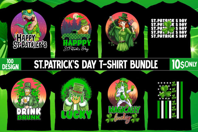 St.Patrick's Day SVG Bundle,Happy St.Patrick's Day SVG Bundle , St.Patrick's Day SVG Quotes , St.Patrick's Day Sublimation Bundle Sublimation BlackCatsMedia 