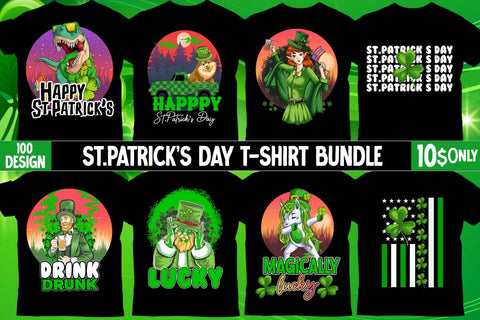 St.Patrick's Day SVG Bundle,Happy St.Patrick's Day SVG Bundle , St.Patrick's Day SVG Quotes , St.Patrick's Day Sublimation Bundle Sublimation BlackCatsMedia 