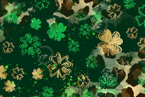 St.Patrick's Day Tumbler Design, Shamrock Tumbler Wrap png, 20 oz Skinny Straight Tumbler, Clover Tumbler, Gnome Seamless Sublimation Design Sublimation Syre Digital Creations 