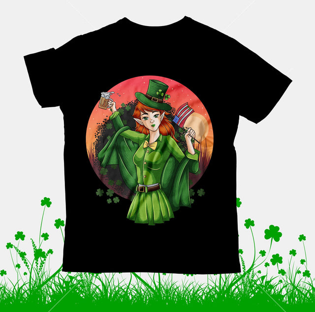 St.Patricks Sublimation PNG Sublimation BlackCatsMedia 