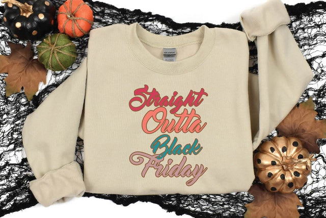 Straight Outta Black Friday SVG Shahin alam 