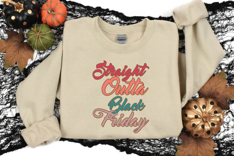 Straight Outta Black Friday SVG Shahin alam 