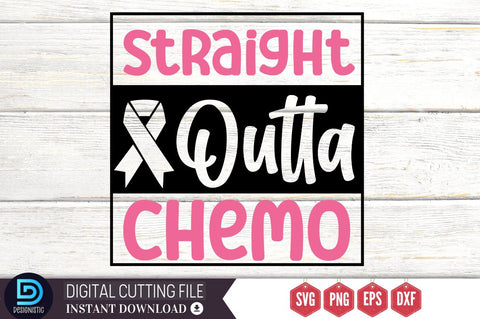 Straight outta chemo SVG, Straight outta chemo SVG DESIGNISTIC 