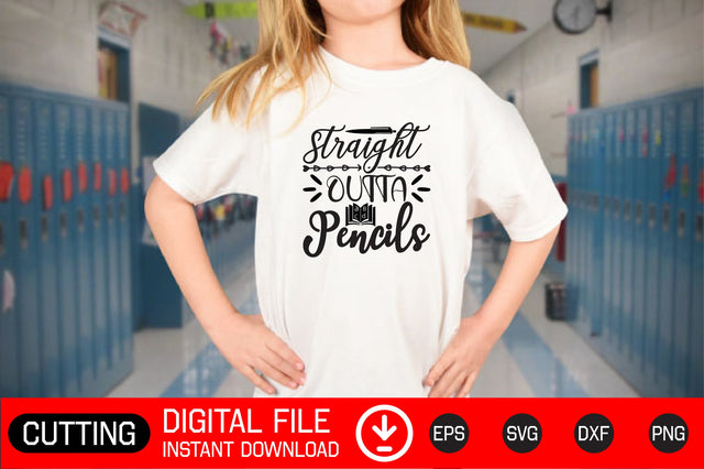 Straight Outta Pencils SVG CraftlabSvg29 