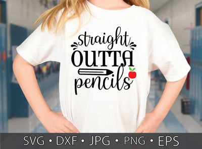 straight outta pencils SVG md faruk hossain 