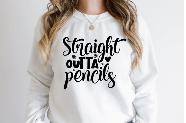 straight outta pencils SVG SVG orpitasn 