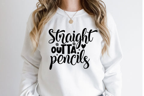 straight outta pencils SVG SVG orpitasn 