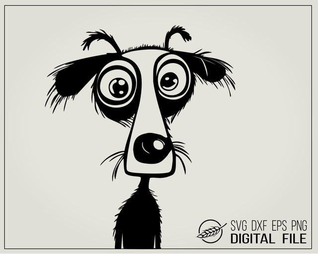 Strange dog SVG file SVG Boertiek 