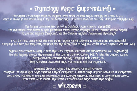 Strange of Story Font JH-CreativeFont 