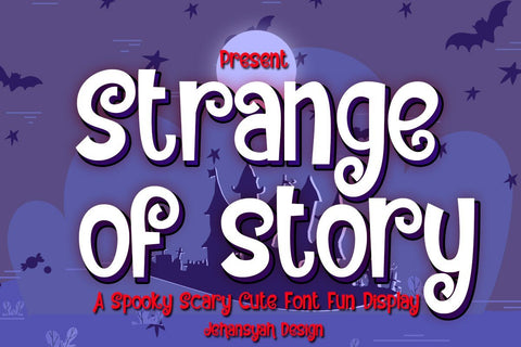 Strange of Story Font JH-CreativeFont 
