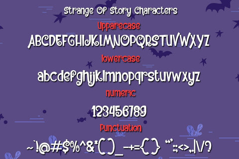 Strange of Story Font JH-CreativeFont 