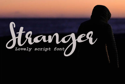 Stranger Font Supersemar Letter 
