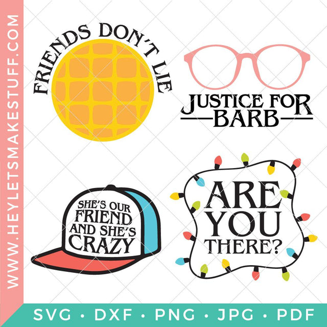 Stranger Things SVG Bundle SVG Hey Let's Make Stuff 