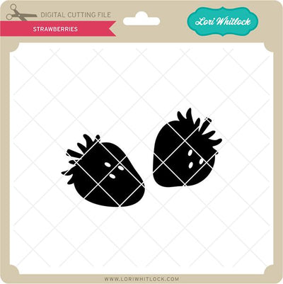 Strawberries SVG Lori Whitlock 