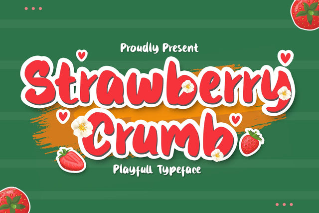 Strawberry Crumb Font nearzz 