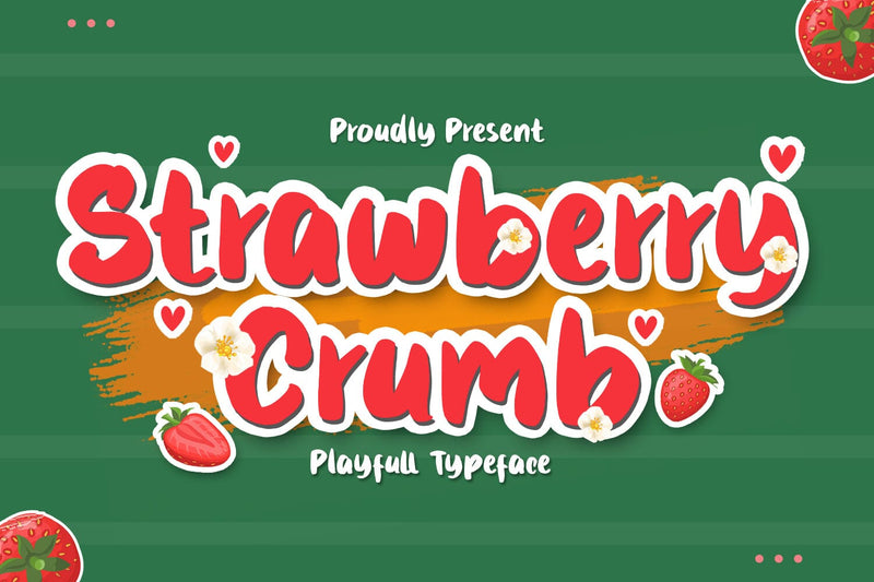 Strawberry Crumb Font nearzz 